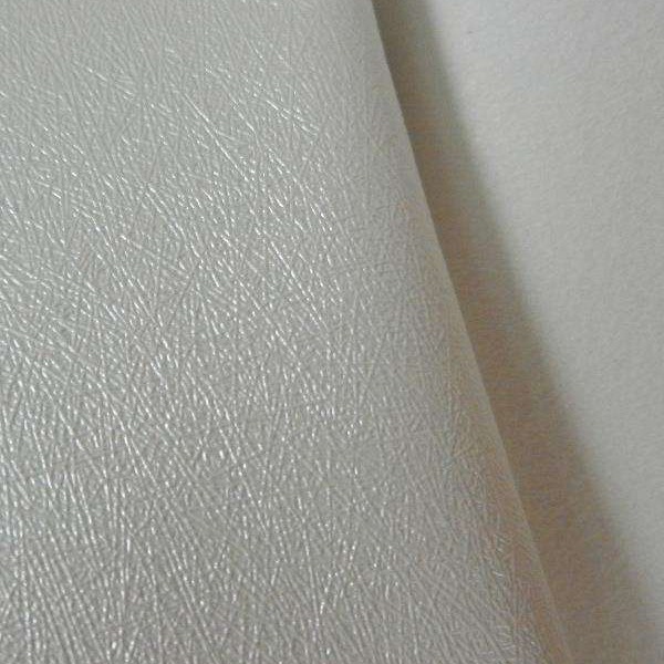 雨丝纹半PU皮革 包装革拉丝纹 水刺底0.6厚 PVC人造革厂家