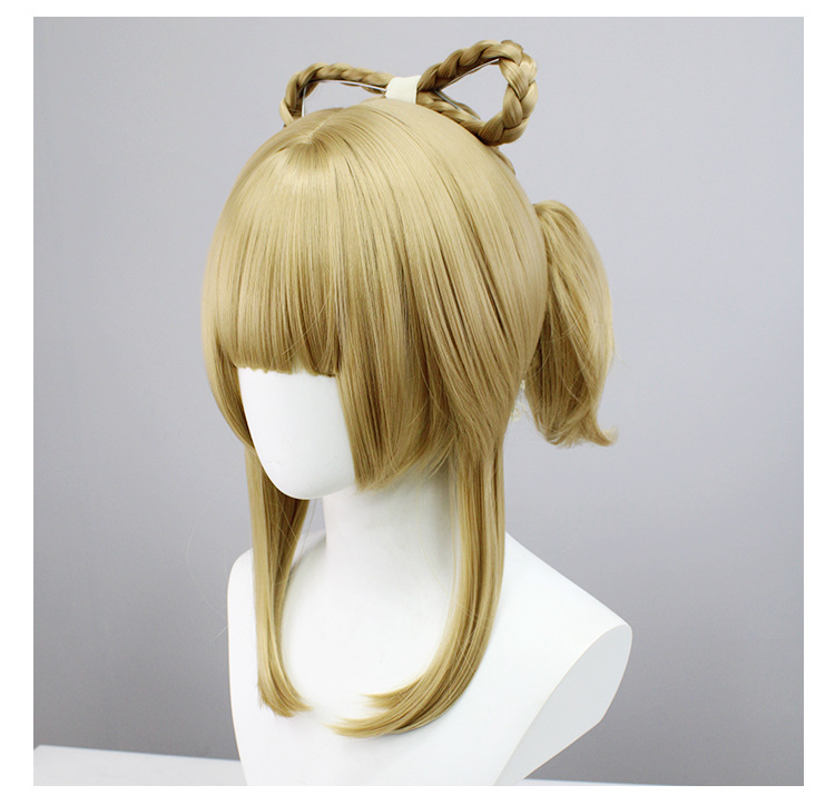 漂艺原cos神瑶瑶cos假发分体式发圈虎口夹马尾高温丝cosplay假发-阿里巴巴