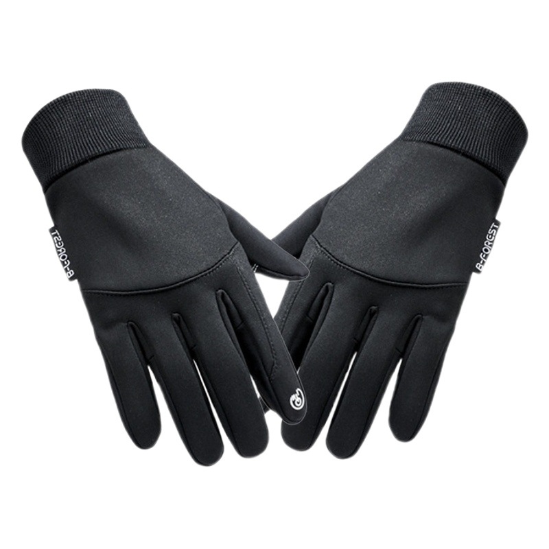 Guantes al aire libre de montar bicicleta dedo completo montaña carretera bicicleta guantes hombres y mujeres deportes absorción de choque pantalla táctil equipo