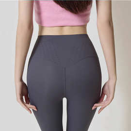 新款锦纶瑜伽裤夏季薄款女女夏外穿修身超薄打底裤鲨鱼裤提臀显瘦
