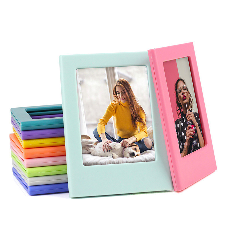 Amazon's Best-Selling Polaroid 3inch Magnetic Photo Frame DIY Magnetic Sheet Versatile Combination Display Stand Creative Magnetic Photo Frame