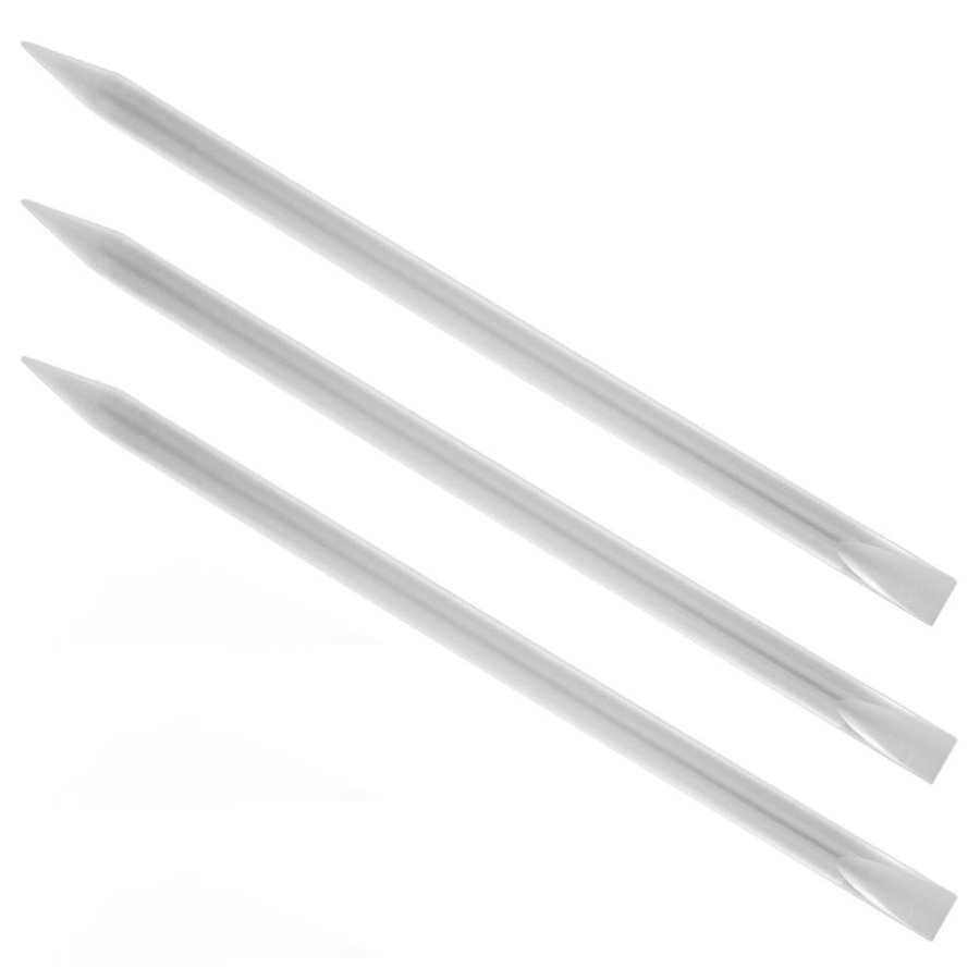 修表工具 白色透明胶棒 塑料棒 塑胶棒 尖头/平头一字塑料胶棒