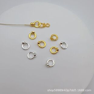 18k�~���� ��̖8mm�ؾ�Ȧ�ؾ�ñ�������βñdiy�ֹ��Ʒ���
