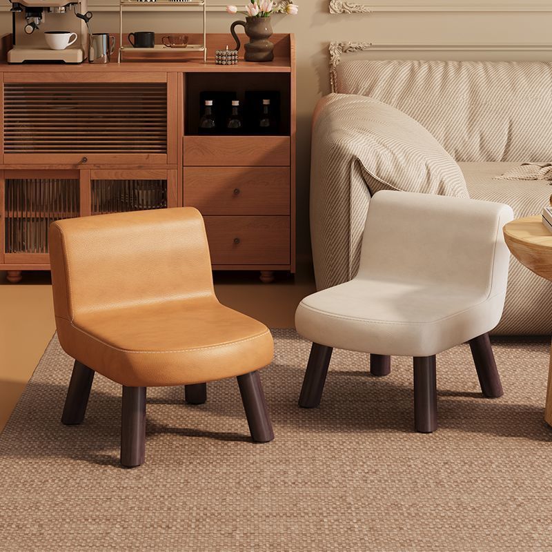 Taburete pequeño, taburete bajo para el hogar, respaldo para sillas pequeñas, taburete para adultos, taburete para niños, taburete de salón, taburete de sofá de pies bajos, taburete de cambio de zapatos