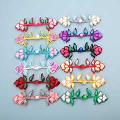 盤扣扣子玉珠水芙蓉中式手工旗袍鈕扣民族風唐裝女裝上衣禾服紐扣