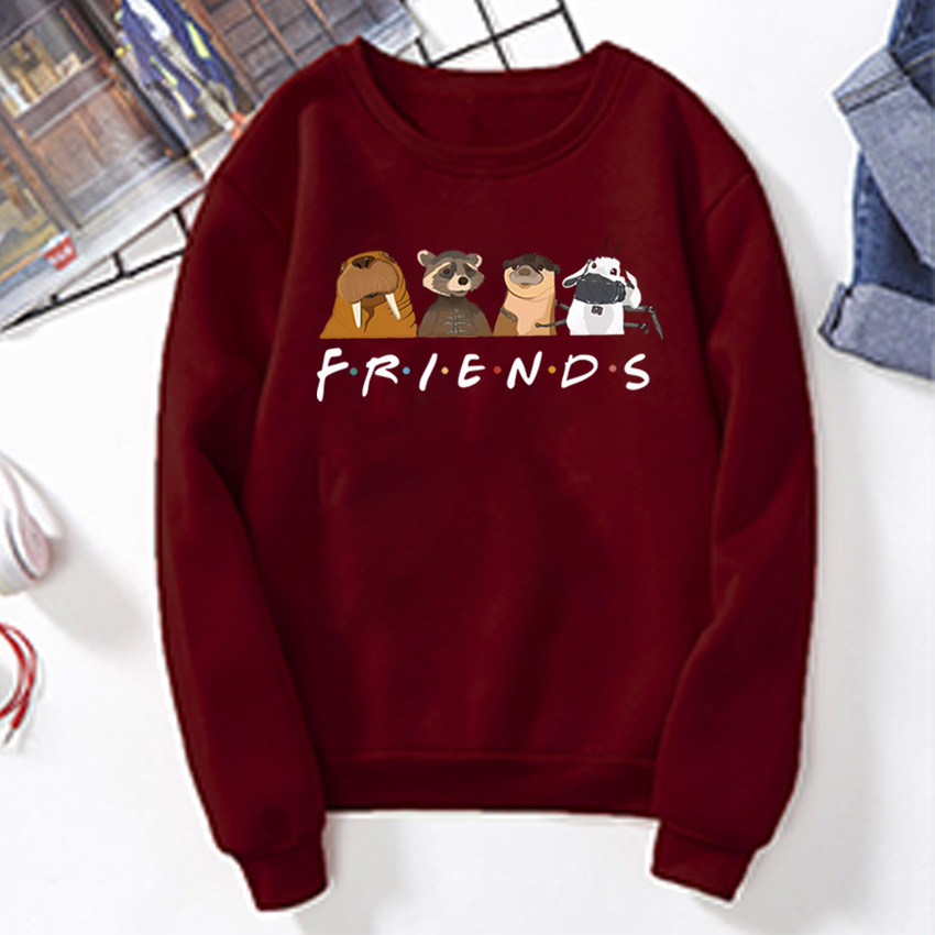 Lylla & Rocket Teefs Floor Sweatshirt GoTG3 Rocket Lylla Hoo