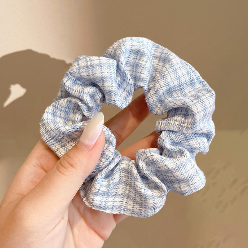 El encaje francés doble anillo de cabello de intestino grueso femenino de alta calidad cuerda de cabello de pelo de ballet dulce Meisen tocado de cabello