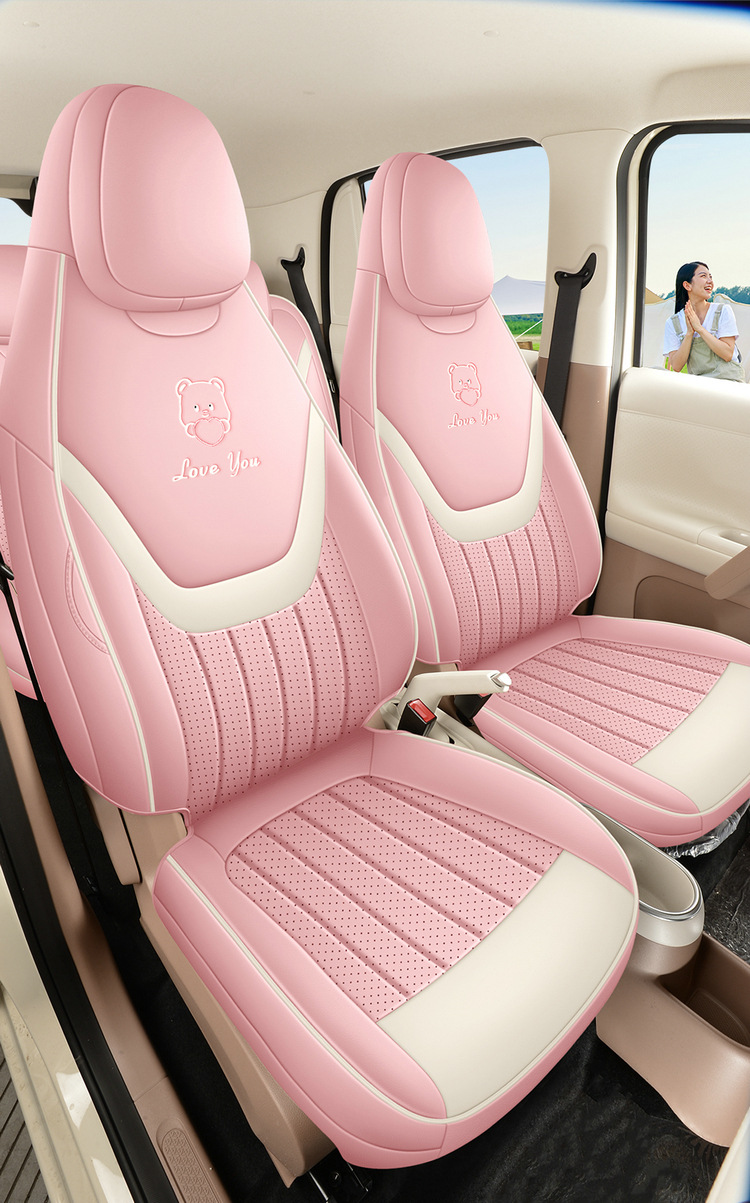 2026 New Model Fifth-Generation Wuling Hongguang Miniev Car Seat Covers, Four-Seater Full Surround Four-Door Car Seat Cushions