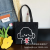 Cartoon brand shopping bag, cute one-shoulder bag, Korean style, with little bears, wholesale