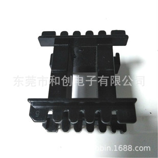 Ei50 Widened Vertical Skeleton Bobbin 6+6Ee50 Transformer Dual Digital Magnetic Core Injection Molding Parts