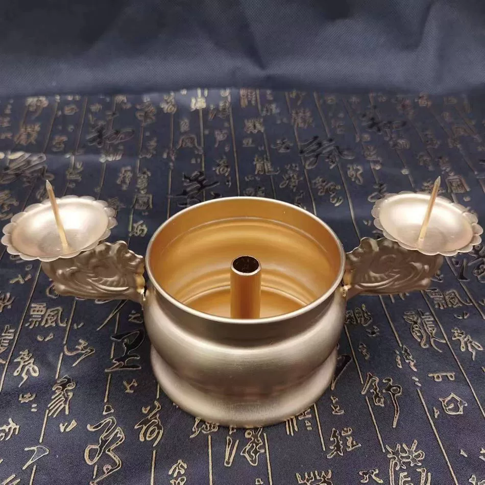 Благовония для благовоний для домашнего подсвечника Печи из цинкового сплава для свечей