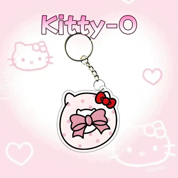 KITTY cat letter O