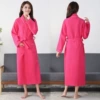 Pure cotton waffle fabric [thin style]-Red