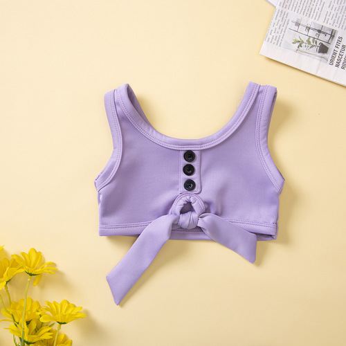 Children's Swimwear Summer New Fashion Mermaid Bikini Set for Girls Two-Piece