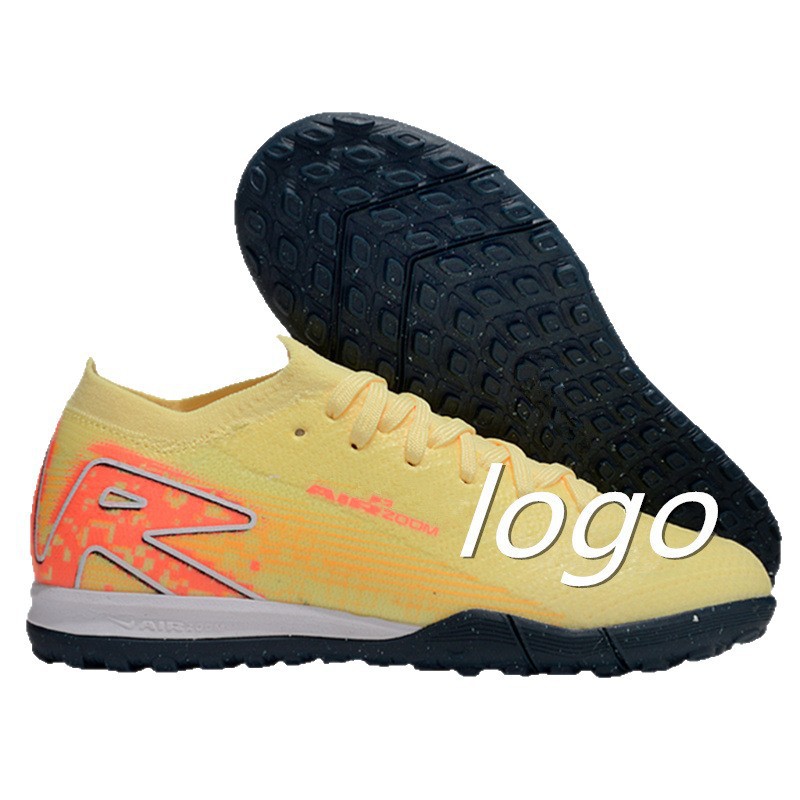 Zapatos de fútbol infantil Assassin 16 – Con tacos bajos TF, resistentes al desgaste, perfectos para entrenamiento y colegio.