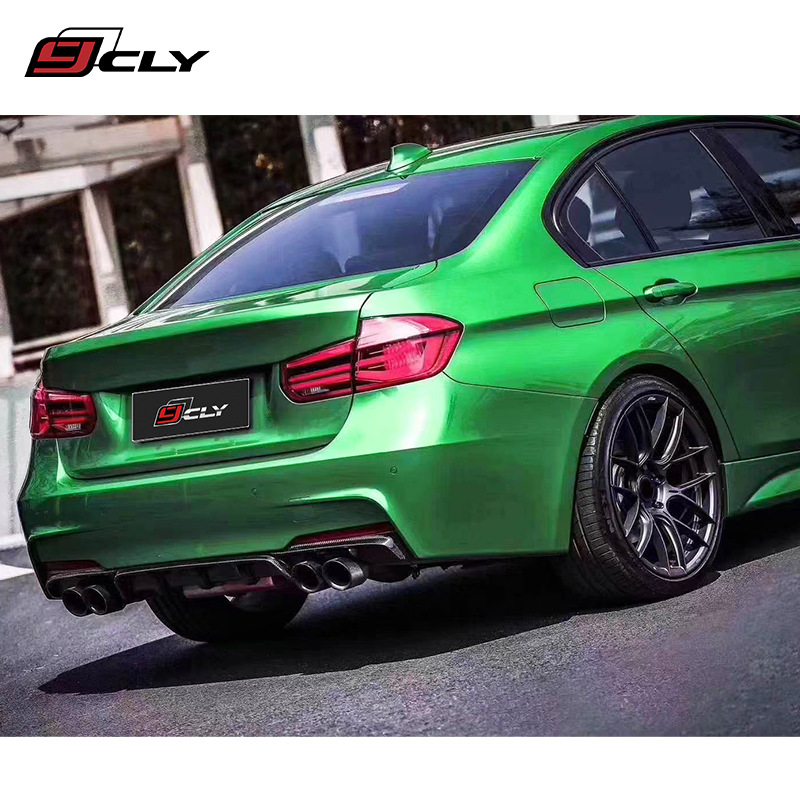 Suitable for 13-19 Bmw 3 Series F30/F35 Modified Mt Body Kit Carbon Fiber Mp Front and Rear Lip