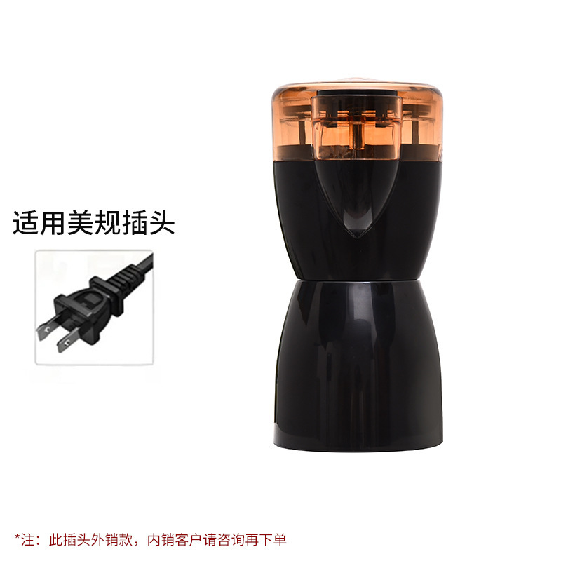 小型家庭用キッチン粉砕機、電動コーヒー豆グラインダー、ステンレス製グラインダー、越境販売用|undefined