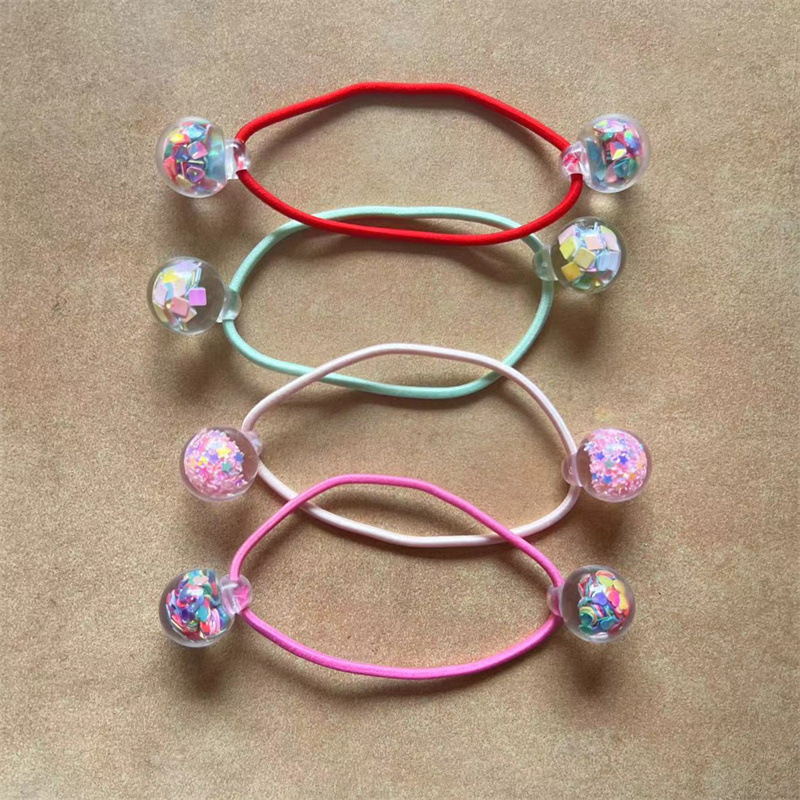 Yiwu venta al por mayor cuerda de pelo de doble cabeza para niños cuerda de pelo negro Yiwu agente de compra