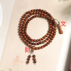 天然雷擊棗木 佛珠手串108顆多圈男女文玩手飾車掛直播貨源廠家