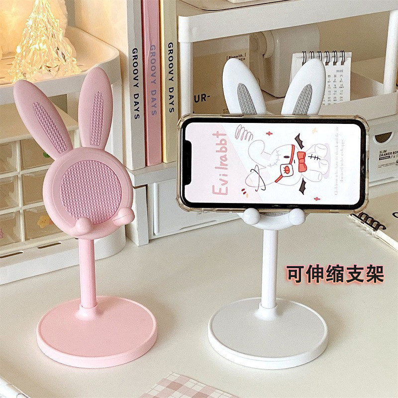 Cartoon bunny desktop mobile phone stand...