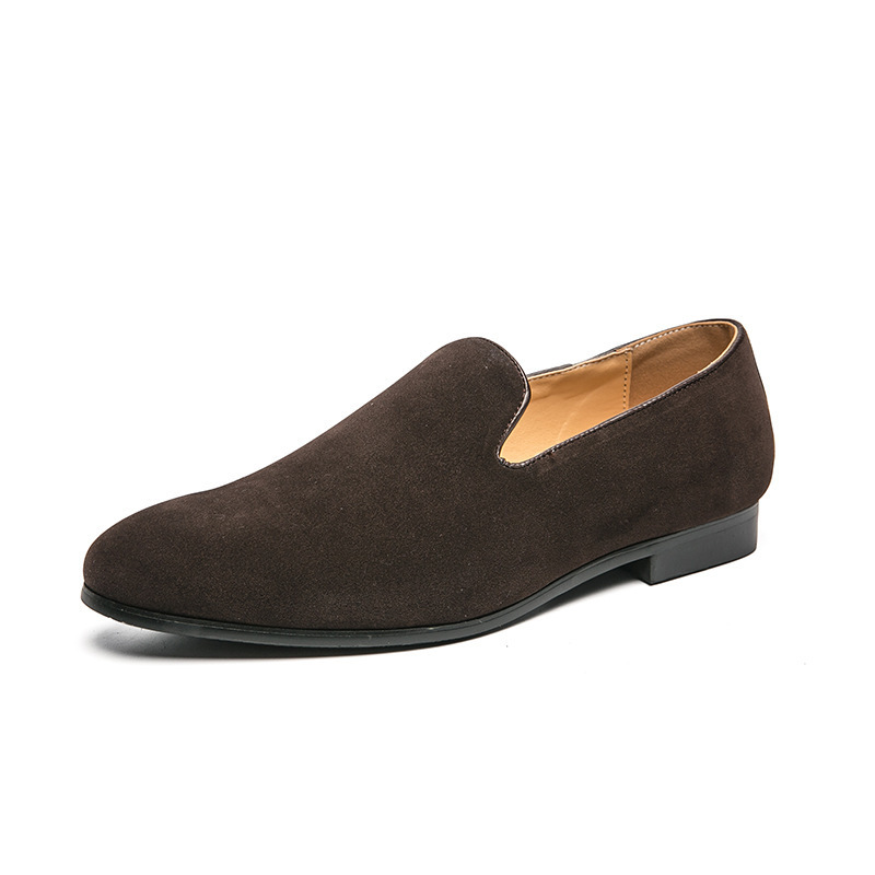 Hombres primavera y otoño moda británico bloque zapatos de cuero comercio exterior de tamaño grande zapatos casuales zapatos de hombre