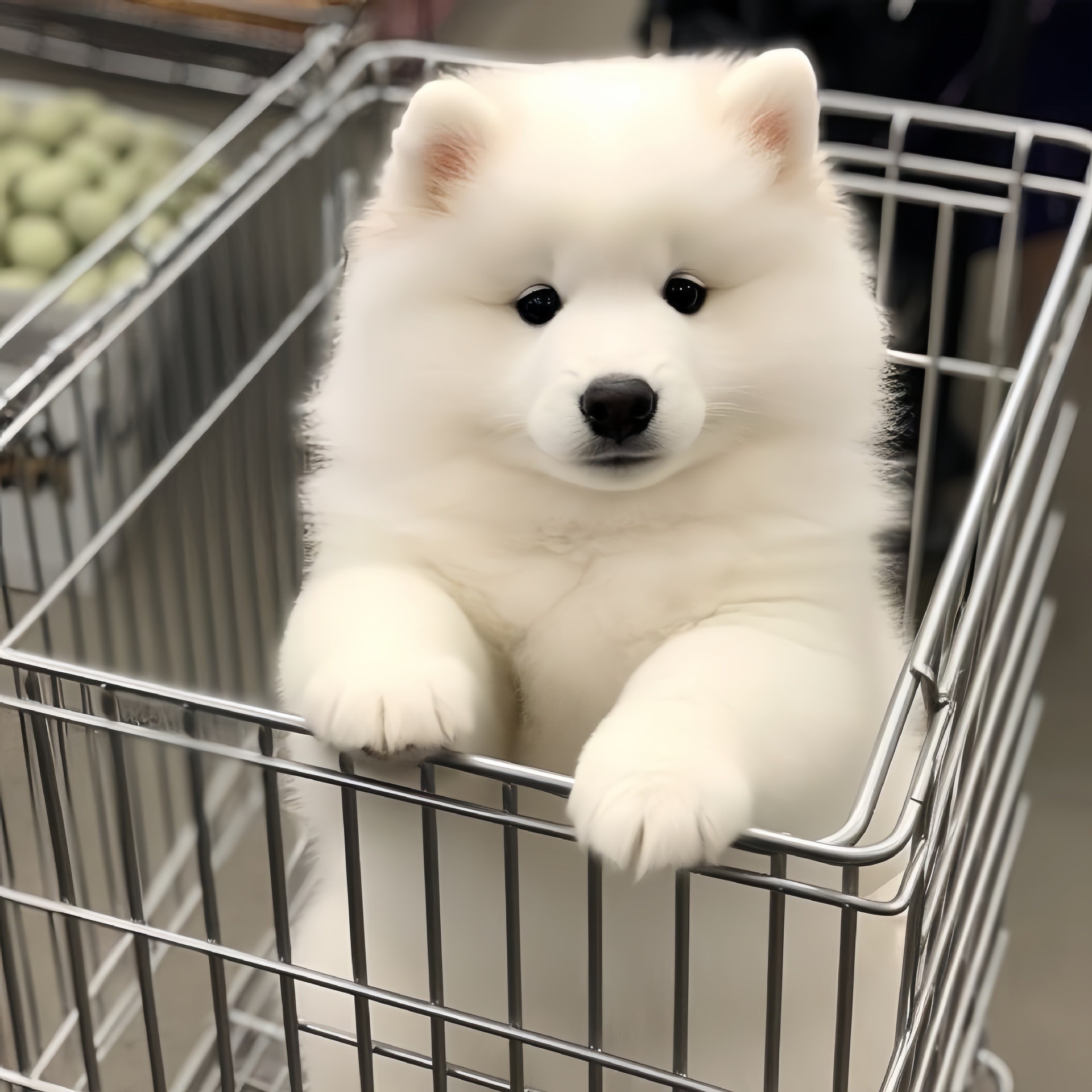 萨摩耶幼犬纯种活体熊版微笑天使萨摩耶雪橇犬萨摩耶幼犬活物宠物