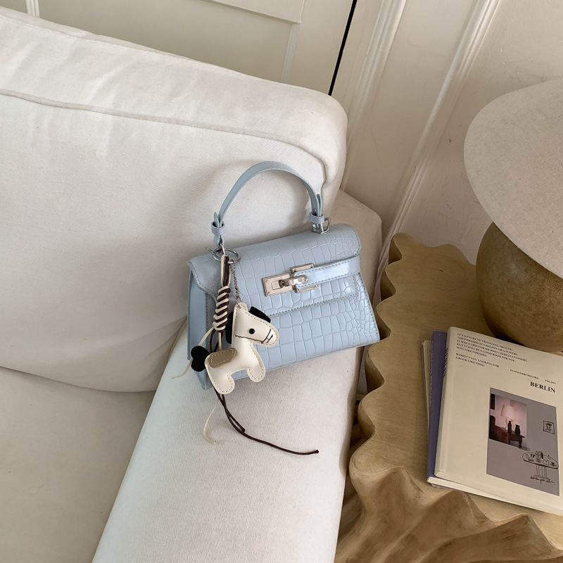 Bolso de tendencia transfronteriza para mujeres 2026 nuevo retro cocodrilo Kelly bolso de alto nivel de hombro bolso de mujer image 12
