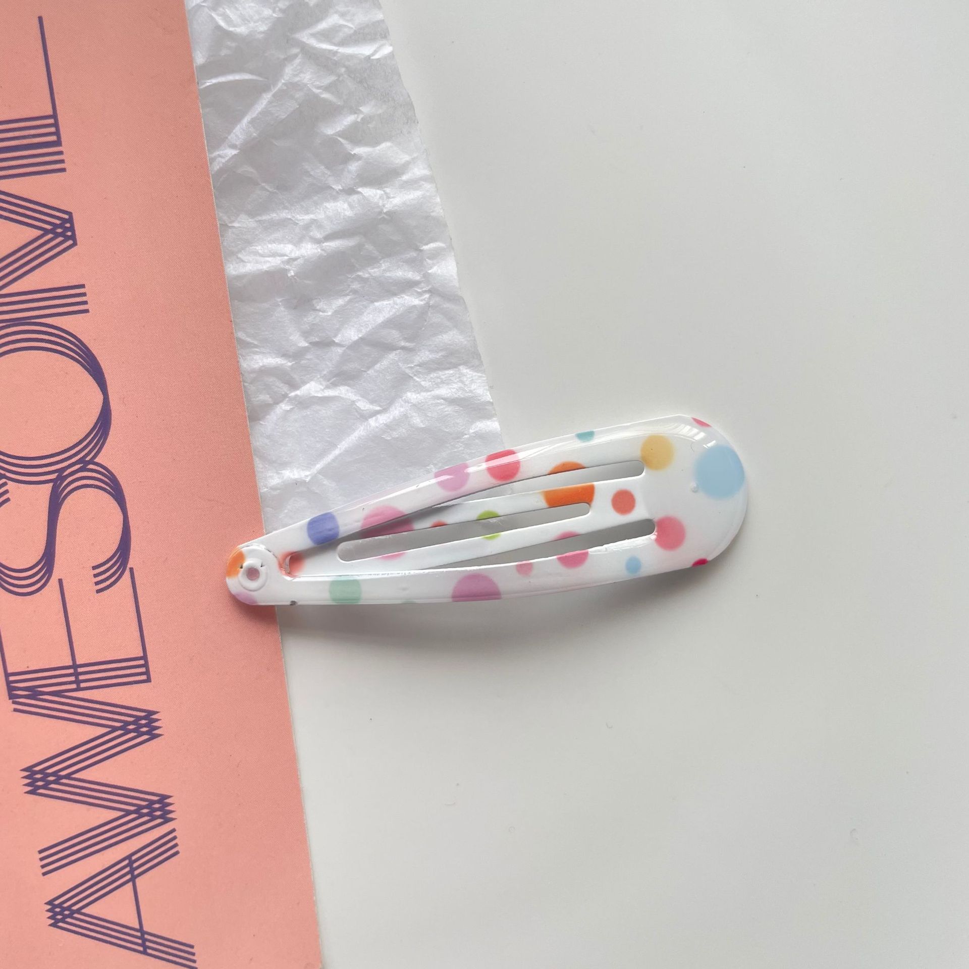 40 # 화이트 컬러 도트