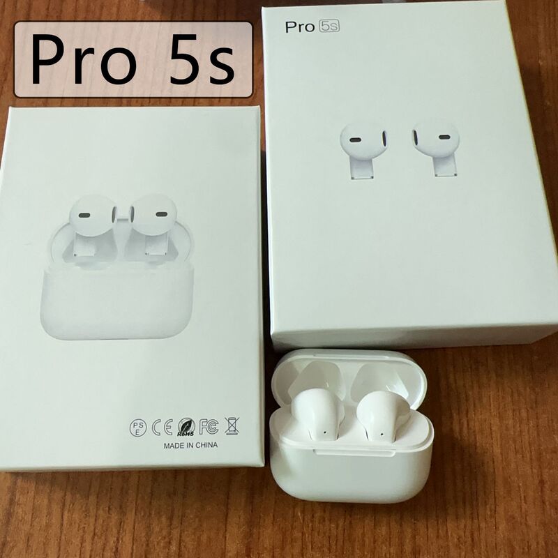 Huaqiangbei Cross-Border Pro5S Wireless In-Ear Bluetooth Headset Tws Mini New Bluetooth Headset Factory Direct Sale