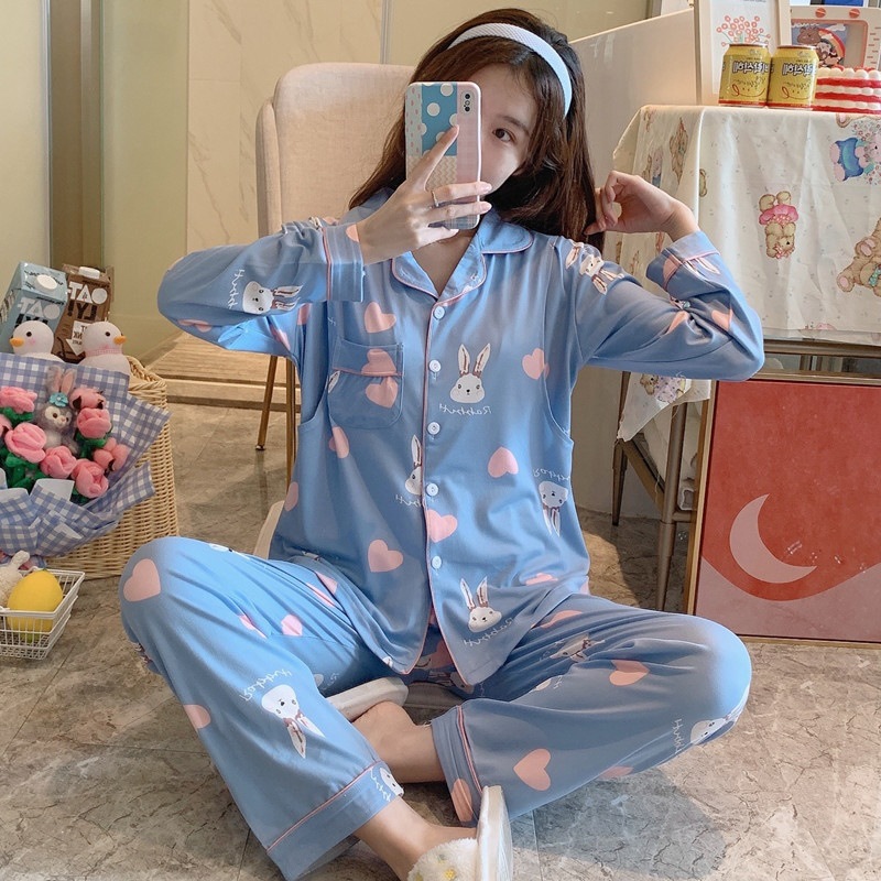 Maternidad pijamas primavera y otoño solapa cardigan posparto enfermería ropa confinamiento más tamaño desgaste del hogar traje fábrica al por mayor