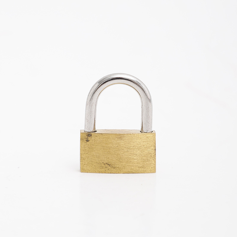 Cerradura de latón ultrafina resistente al agua candado sólido ventana antirrobo puerta de gabinete cerradura de bolsa cerradura de seguridad cerradura de cobre al por mayor núcleo de cerradura