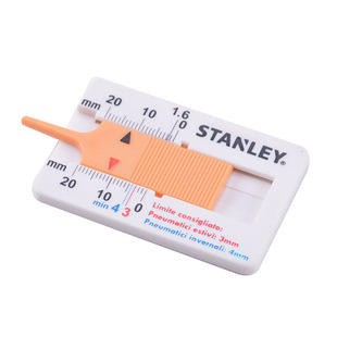 STANLEY Tire Pattern Depth Ruler 90-078-23