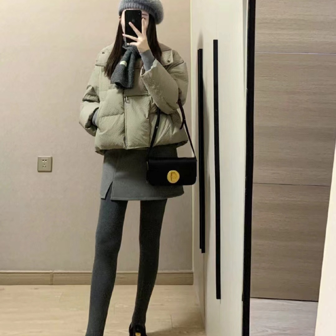 高级灰色春秋冬加厚竖条纹棉质连脚袜美腿袜外贸打底女羊毛袜