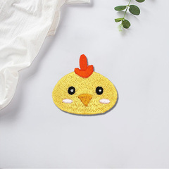 電腦繡花新款卡通動物刺繡貼小熊布貼可愛DIY服裝輔料裝飾補丁貼