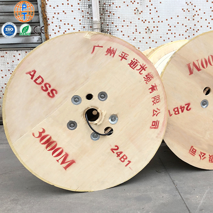 adss Optical Cable Manufacturer Self-supporting Power Optical Cable adss12 Core 18 Core 36 Core 48 Core adss Power Fiber Cable