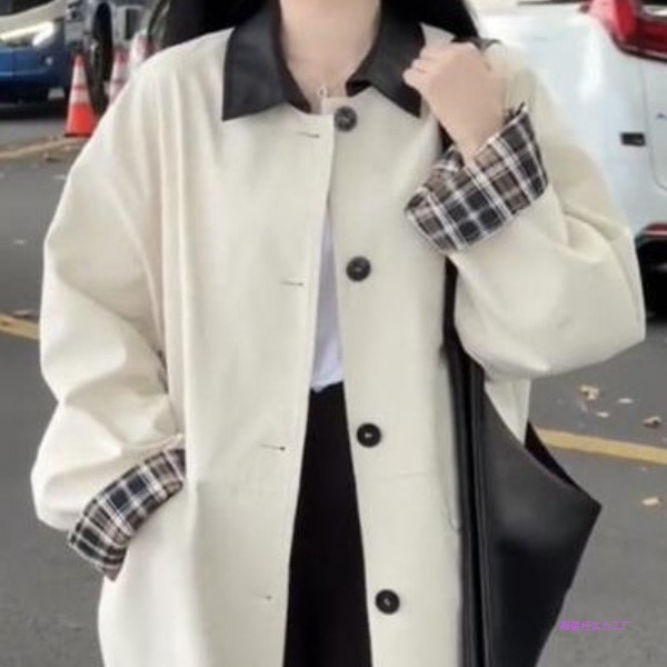 韩系风衣外套女2025春秋季新款小个子深秋休闲赫本风感日系|undefined