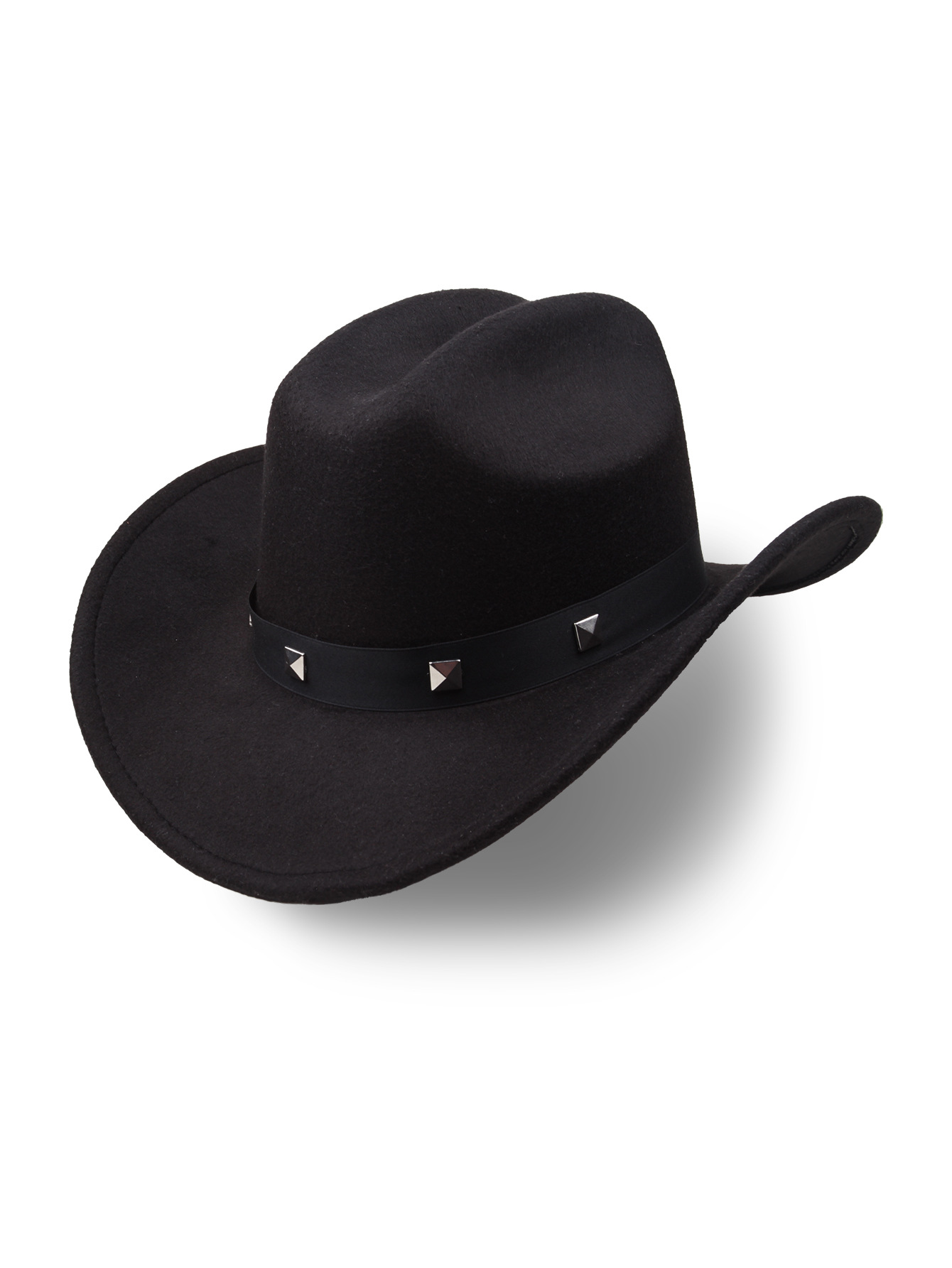 Venta al por mayor transfronteriza Amazon nueva fiesta novia sombrero de vaquero música fiesta sombrero de jazz fieltro sombrero de vaquero occidental
