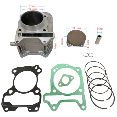 Vespa125 BYQ125 LXV150 – Piston, piston ring, piston pin - 635mm