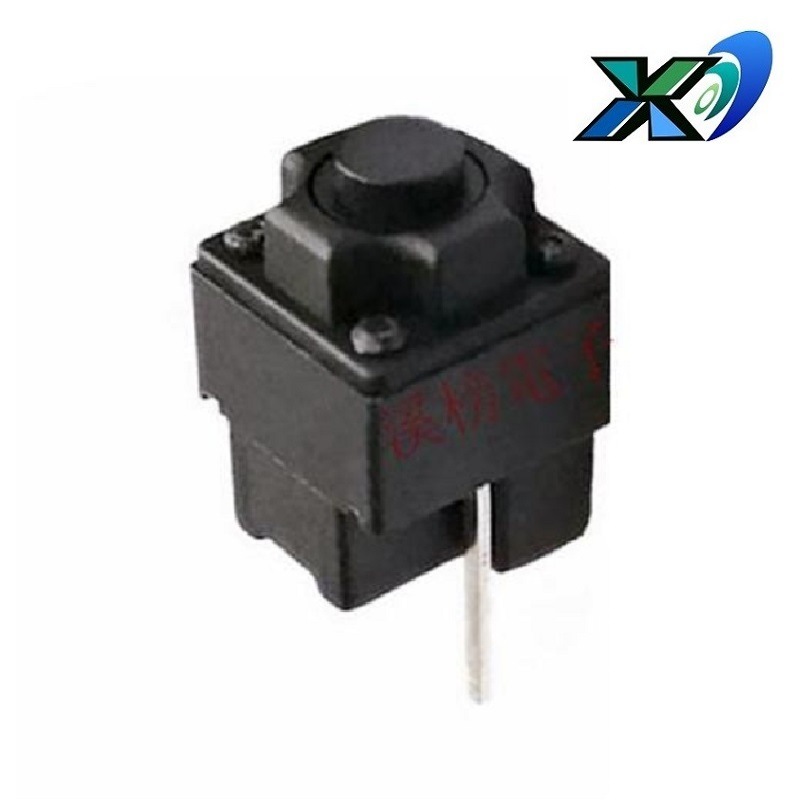 复位按钮开关6.1*6.1*9.2 游戏机轻触开关2脚  鼠标按键开关插脚