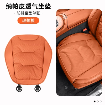 Four Seasons Pad for Summer and Winter, Front - punch-front-row-ideal-orange-51cm49cm