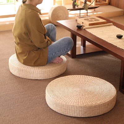 Futon Seat cushion household Ground Meditation meditation Buddha Hassock Tatami Sitting pier Japanese balcony Pucao Cushion