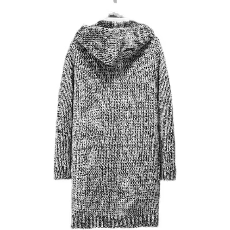 (Cross-border trading), demi-season warm long hoody, cardigan, sweater, jacket, set, trench coat, wish, European style 4
