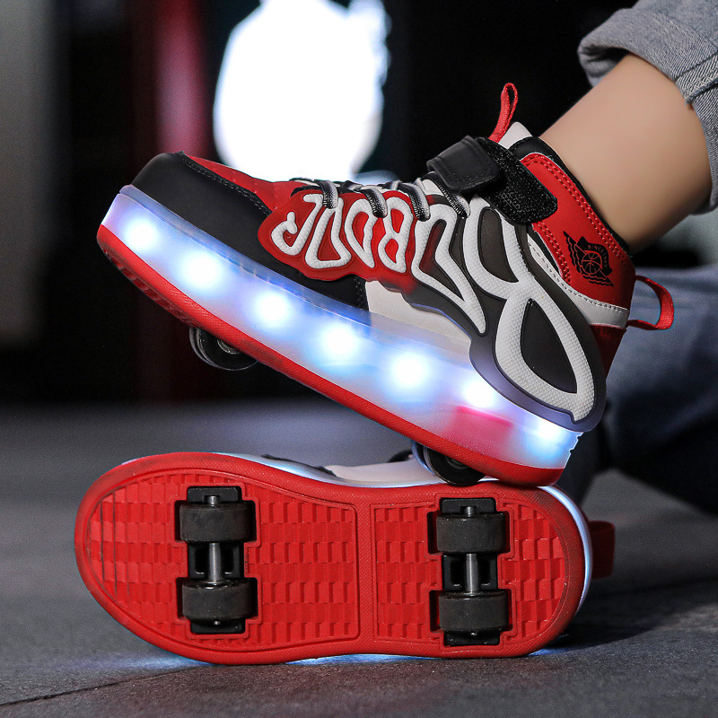 Children's invisible removable skates for boys for street skating on…