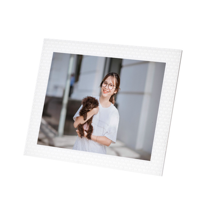 Marco de fotos acrílico marco de fotos de 8 pulgadas marco de fotos de licencia de negocios de plexiglas autorizador marco de certificado al por mayor
