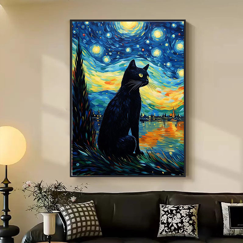 Paisaje transfronterizo de flores de ensueño llenas de diamantes DIY pintadas a mano Magic cuadrado conjunto de pegatinas de diamantes