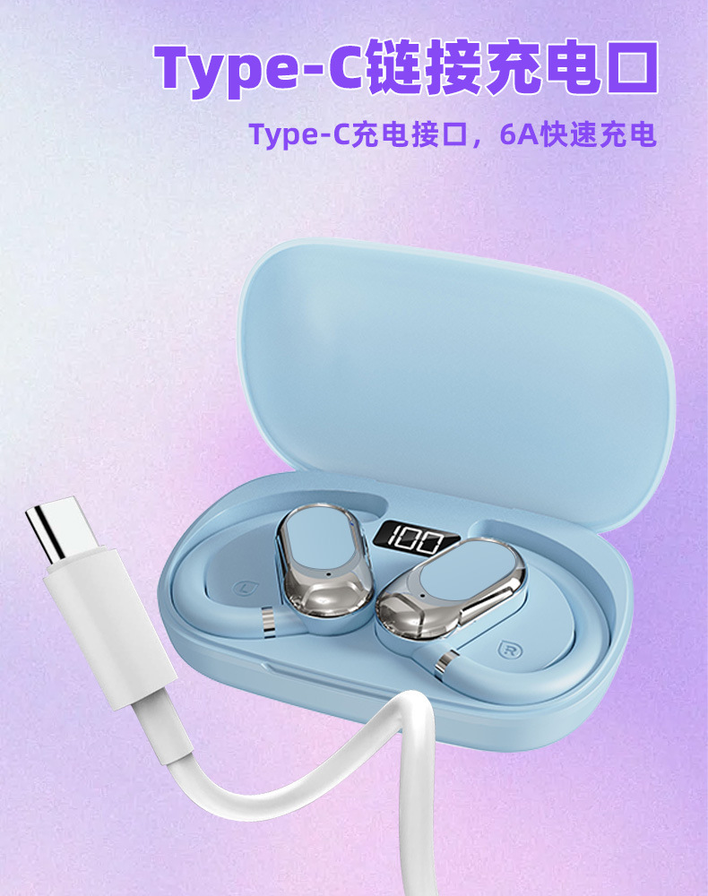 Bluetooth wireless headphones AI translation headphones over-ear ultra long battery life, large battery non-in-ear wireless Bluetooth headphones