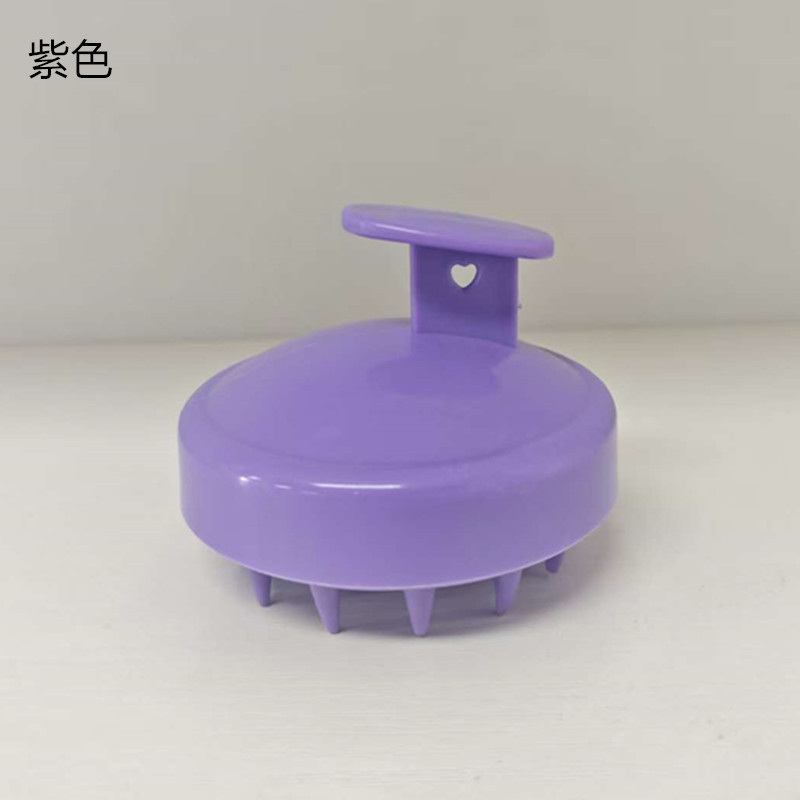 Cepillo Masajeador de Cuero Cabelludo de TPE, Cerdas Suaves, Anti-picazón para Lavado de Cabello y Baño image 9