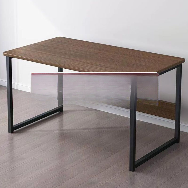 简易电脑桌台式办公桌书桌长方形家用床边小桌子卧室出租房美之程