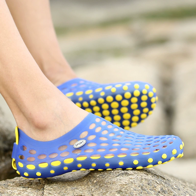 Летние мужские повседневные сабо, износостойкие сандалии, пляжная обувь для вождения и дрифта, женская обувь для пар на мягкой подошве для поиска рек.