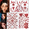 Halloween cos set | 3 red pictures